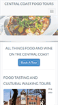 Mobile Screenshot of centralcoastfoodtours.com